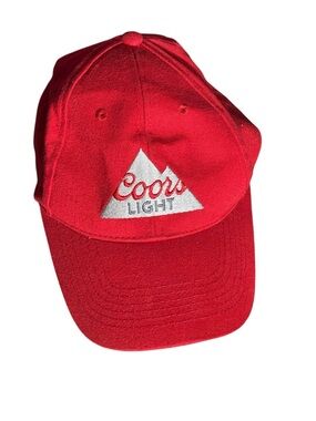 ACME Coors Light Bright Red Classic Snapback Cap